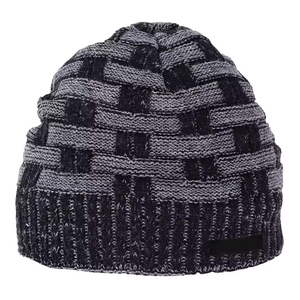 หมวกบีนนี่ถักสำหรับฤดูหนาวออกแบบได้ตามต้องการฉลากส่วนตัววัสดุไนลอนแฟชั่นระบายอากาศได้ดี - Product Image 1