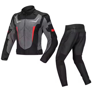 High Quality <b>Cheap</b> Price Customize Best Selling <b>Motorcycle</b> Suit Breathable Cowhide Leather Motorbike Suit - Product Image 4