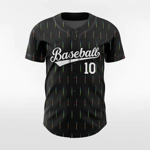 Vente directe d'usine, maillot de baseball à manches courtes, nouveau style, vêtements de sport pour hommes, maillot de baseball - Product Image 1