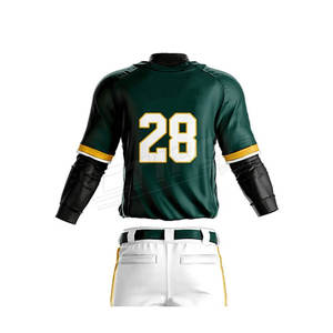 Uniforme de baseball respirant personnalisé Vente en gros de vêtements de sport en polyester - Product Image 5