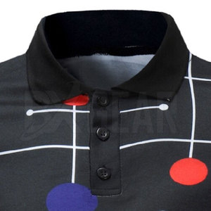 Precio duradero Camiseta Polo para hombre Manga corta ligera Ajuste clásico Adecuado para looks diarios y formales - Product Image 4