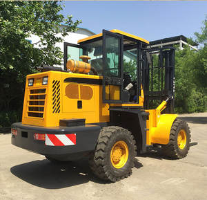 Iso מוסמך 4wd cpcy50 3 5 10טון שטח קשה מלגזה הליבה החדשה מנוע דיזל רכיב מופעל שטח קשה חדש - Product Image 4