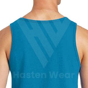 Camiseta sin Mangas de Alta Calidad para Hombre, 100% Algodón, Transpirable, Moderna para Verano, con Logotipo Personalizable, Tejida - Product Image 5