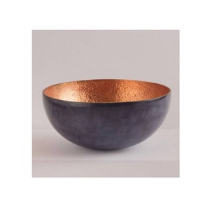 Cuenco de latón El mejor lazo de fruta seca pulido con color dorado plateado en caja de terciopelo para regalos corporativos Uso de utensilios de cocina - Product Image 5