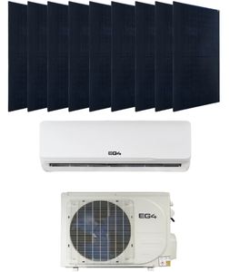 Enfriamiento Eficiente para Paneles Solares de 405W - Kit de Mini Aire Acondicionado Alimentado por Energía Solar - Listo para Exportación - Product Image 3