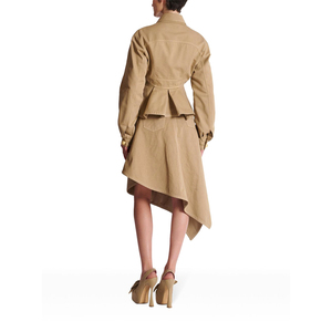 Chaqueta vaquera de lentejuelas OEM para mujer, chaqueta vaquera holgada a la moda para mujer, ropa con agujeros y tendencia, Chaquetas vaqueras de manga larga rasgadas - Product Image 4