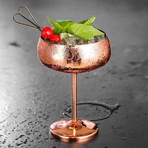 <span class=keywords><strong>Copas</strong></span> de Champán Irrompibles de Acero Inoxidable, <span class=keywords><strong>Copas</strong></span> de <span class=keywords><strong>Vino</strong></span> Plateadas en Oro Rosa, <span class=keywords><strong>Copas</strong></span> <span class=keywords><strong>Grandes</strong></span> para Martini y Cócteles - Product Image 3