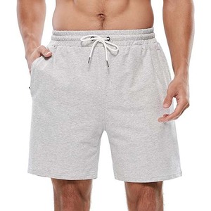 Pantalones cortos de ropa de hombre de alta calidad con cordón en la cintura de último diseño 100% algodón ropa de calle de verano precio barato pantalones cortos para correr adultos - Product Image 4