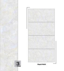 แผ่นพอร์ซเลนขนาดใหญ่600x1200มม. กระเบื้องหินอ่อนมันวาวติดผนังและพื้นสำหรับการตกแต่งภายในที่ทันสมัย - Product Image 5