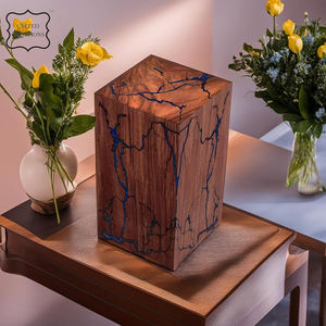 New Wooden Cremation Urns <b>for</b> Adult <b>Ashes</b> Funeral Urn Wood Cremation Urn <b>for</b> Keeping Human <b>Ashes</b> Wholesale Wooden Cremation Jar - Product Image 6