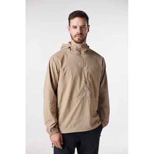 Chaqueta cortavientos con capucha impermeable y ligera a la moda Unisex patrón de camuflaje tejido de punto método recubierto frontal Suelto - Product Image 4
