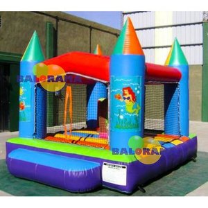 Balorama Mermaid Themed Indoor Playground Toy 2.8x2.8x2.5m <b>Inflatable</b> PVC Bounce Castle Model 90120 for Ages 5-13 - Product Image 3