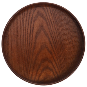 Juego de bandejas de madera de alta calidad en elegante color cereza con forma rectangular Diseño clásico Ideal para servir y exhibir con estilo - Product Image 3