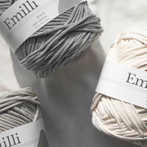 Emilli (350กรัม) หนาโครเชต์ผ้าห่มเส้นด้ายกระเป๋างานอดิเรก - Product Image 1