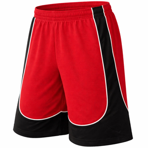 Shorts décontractés pour hommes, taille mi-haute élastique, bicolores, respirants, anti-humidité, en maille performante (S3XL) - Product Image 2