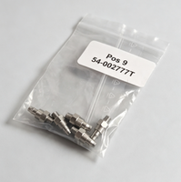 Nouveau connecteur de tube industriel L M5 54-002777T pour tuyau de 4 mm/6 mm, compatible avec l'encre à solvant pour imprimante jet d'encre CIJ Jet3 up