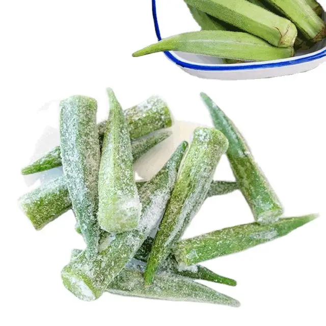 IQF – légumes verts surgelés okra à prix compétitif, fournisseur en vrac de l'usine du Vietnam