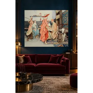 Fida Giuseppe Signorini Divan en présence de la dame, impression sur toile - Product Image 2