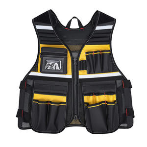 Gilet tactique multifonctionnel de sécurité réfléchissant avec outils de récupération rapide - Product Image 4