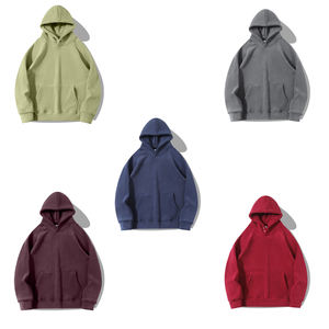 600gsm felpa Sherpa capucha sudaderas con capucha ropa en blanco para invierno pulóver High Street moda peso DDP envío - Product Image 1