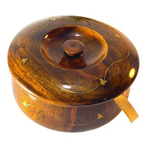 Tapis de thé en bois massif fait à la main, tapis de thé artisanal en bois, ensemble de tapis de thé rond en bois fait à la main - Product Image 2