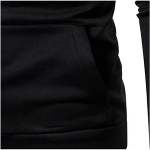 Sudaderas con capucha lisas informales de gran tamaño para hombre, logotipo personalizado, impresión personalizada, estilo Hip Hop, ropa de calle, hombro caído, OEM - Product Image 4