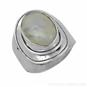 Anillo Geométrico de Plata 925 con Granate para Mujer - Joyería Fina - Product Image 3