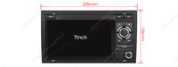 MEKEDE Autoradio Android le plus récent avec Car-play Auto 4 cœurs WiFi Lecteur audio musical 8227 2+32G GPS FM BT pour Audi A4