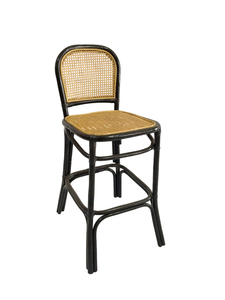 Silla de Bar Ratán natural Restaurante Café Interior Exterior - Product Image 3