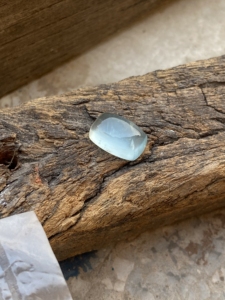 Cabujones con forma de cojín largo Aguamarina de Color superior Natural, piedra con buen brillo, piedras preciosas sueltas para hacer joyas de 5,27 quilates - Product Image 4