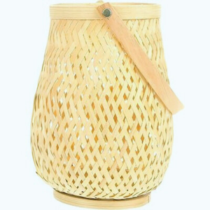 Linterna de vela de ratán tejida a mano ecológica rústica al por mayor para decoración e iluminación del hogar de estilo bohemio - Product Image 2