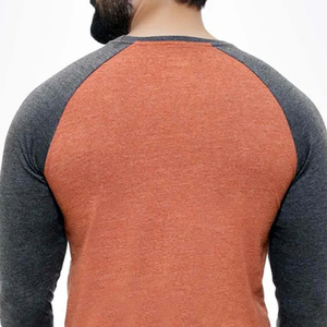 Camiseta Clásica de Béisbol Estilo Urbano, Tejido Grueso, Lisa, Corte Estándar, Precio de Fábrica al por Mayor - Product Image 6