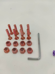 <strong>Skateboard</strong> <strong>Accessories</strong> 25 mm Colorful Bolts <strong>and</strong> Nuts Screw Sets for <strong>Skateboard</strong> - Product Image 4