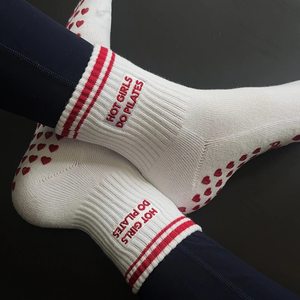 Calcetines de agarre personalizados de alta calidad, fabricante de Calcetines antideslizantes para Yoga y Pilates para mujeres y niñas, venta al por mayor, proveedor de calcetines deportivos a granel - Product Image 6