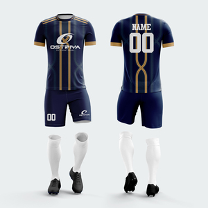 Conjunto de Camiseta y Pantalones Cortos de Fútbol Juvenil Transpirable de Secado Rápido, Uniforme de Fútbol con Diseño Personalizado al por Mayor para Venta en Línea, Nuevo Diseño 2026 - Product Image 1