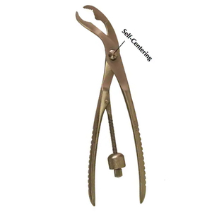 คีมยึดกระดูกสำหรับการผ่าตัดสเตนเลสแบบมืออาชีพใช้ซ้ำได้ดีที่สุดใช้ซ้ำได้ - Product Image 6