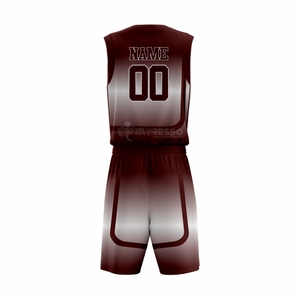 Uniformes de baloncesto de diseño OEM de nuevo estilo, superventas, ropa de baloncesto, conjunto de uniforme de baloncesto sublimado de secado rápido - Product Image 3