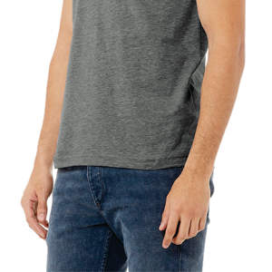 Camiseta de manga corta Airlume Unisex, Camiseta de algodón peinado y anillo, 52% poliéster, 32, 48% oz, brezo profundo, CVC, 4,2 - Product Image 5