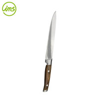 Ensemble de couteaux de cuisine durables en acier inoxydable 3Cr13, 5 pièces, ambidextres, avec manche en ABS