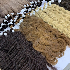 Trame Genius Machine d'extension de cheveux vierges vietnamiennes Double trame style droit Trame de cheveux en vrac de haute qualité - Product Image 1