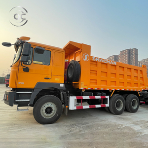 Camiones volquete Shacman F3000 6x4 usados 371HP 375HP Camión pesado de alta calidad Euro 2 Estándar de emisión Diesel Fast Gear Weichai Left - Product Image 4