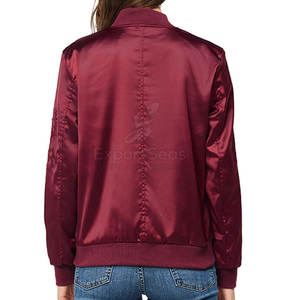 Blouson bombardier avec col côtelé et motif matelassé élégant Blouson bombardier élégant et confortable pour un usage quotidien - Product Image 2