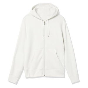 Sudadera con capucha estructurada con cremallera, ajuste envolvente suave, puños acanalados, ideal para ir al trabajo, sudaderas esenciales en oferta - Product Image 5