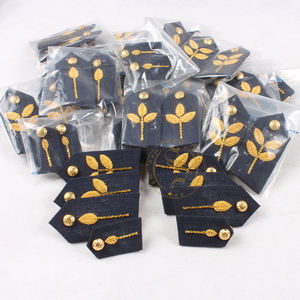 Orget Patches ollollar atatch with Brass uton hollesale niniform ororget ollollar atatches - Product Image 6