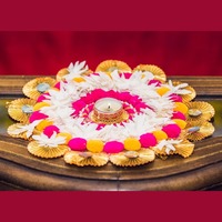 Indian Rangoli buatan tangan rangoli Pernikahan nikmat indian Dekorasi Rumah