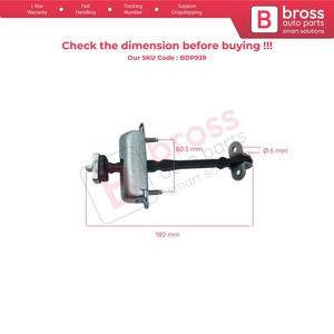 สายรัดจำกัดการเปิดประตูหน้า BDP939 สำหรับ S-Type X200 ปี 1999-2008 XR857260 - Product Image 5