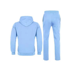 Conjunto de sudadera con capucha y pantalones de chándal de alta calidad para hombre, chándal de algodón Terry francés personalizado, 2025/2026 - Product Image 2