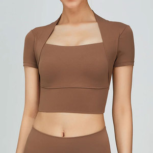 Custom Logo Women <b>Crop</b> <b>Top</b> Woman Wholesale High Quality Cotton <b>Sexy</b> <b>Crop</b> <b>Tops</b> For Women - Product Image 4