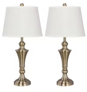 Premium metal table lamp for modern home aesthetic warm glow accent for office or lounge - Product Image 6