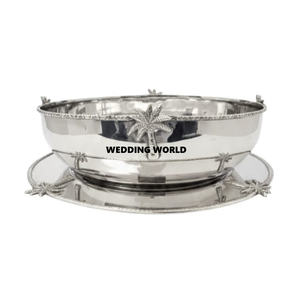 Bol à chocolat martelé en métal avec plateau, forme ronde, bol à bonbons de luxe, vente chaude, nouveau bol à chocolat décoratif - Product Image 5